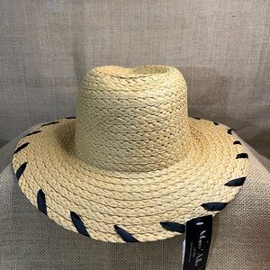 Marcus Adler Straw Hat New